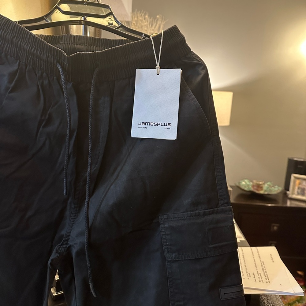 Men's Black Chinos